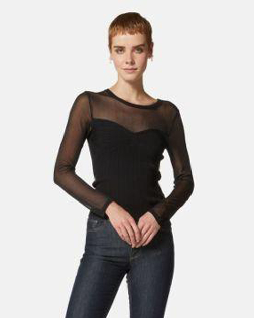 【RICHMOND X】性感透膚長袖上衣