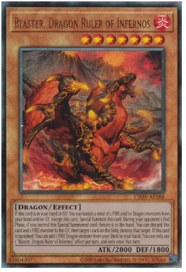 CR05-AE188 Blaster, Dragon Ruler of Infernos (UL)