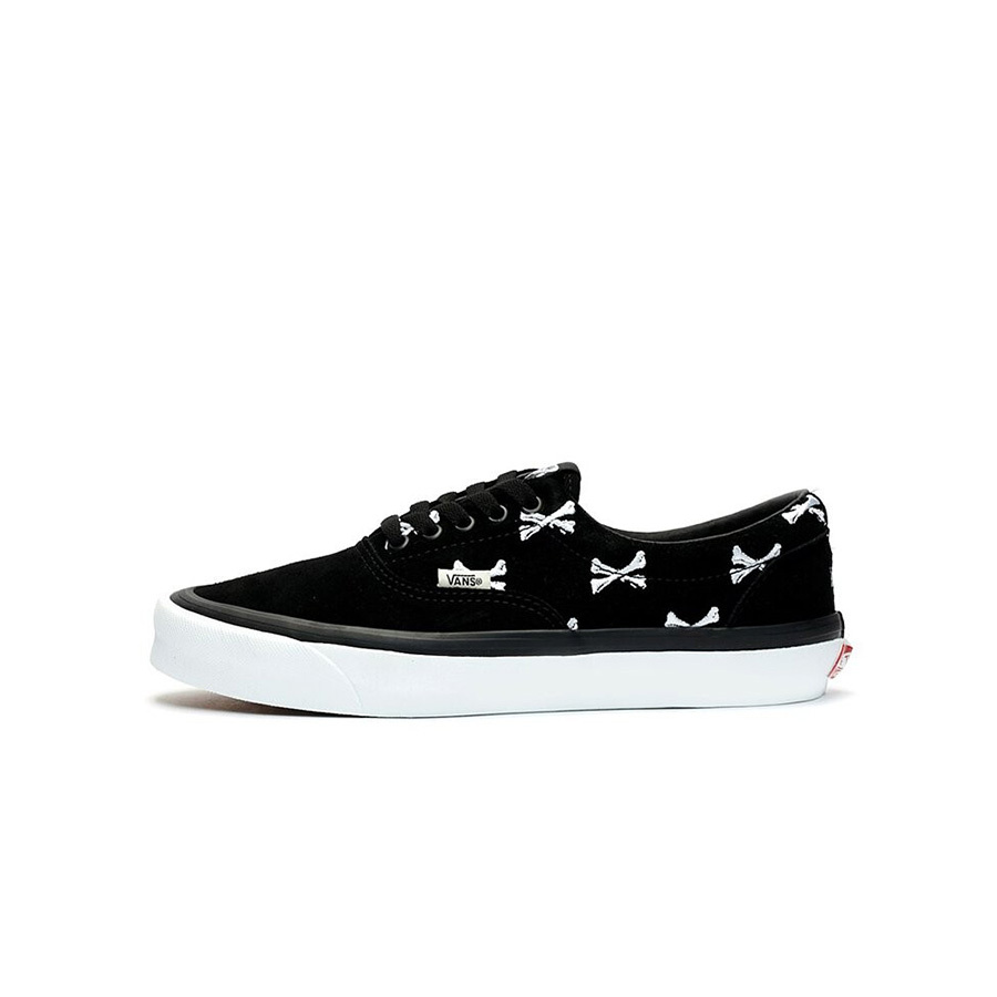 Wtaps x Vans Era Bones Black 黑骨頭白 休閒帆布鞋 VN0A4BVA20P