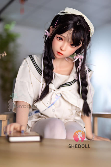 SHEDOLL 148cm 洛小乙 D-cup 矽膠 学園 美少女