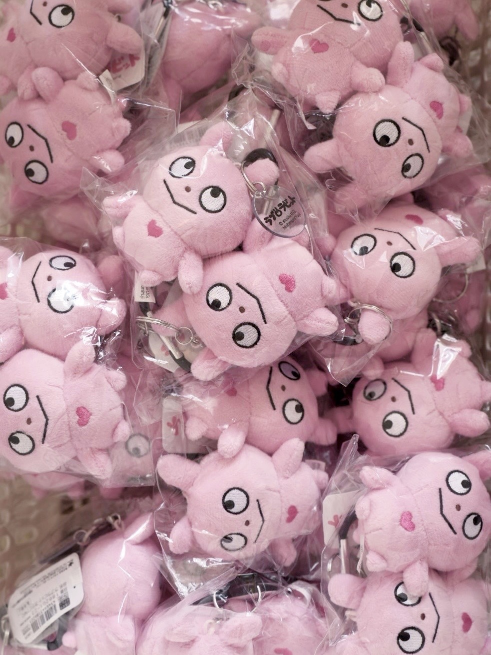 戀愛兔登山扣玩偶吊飾