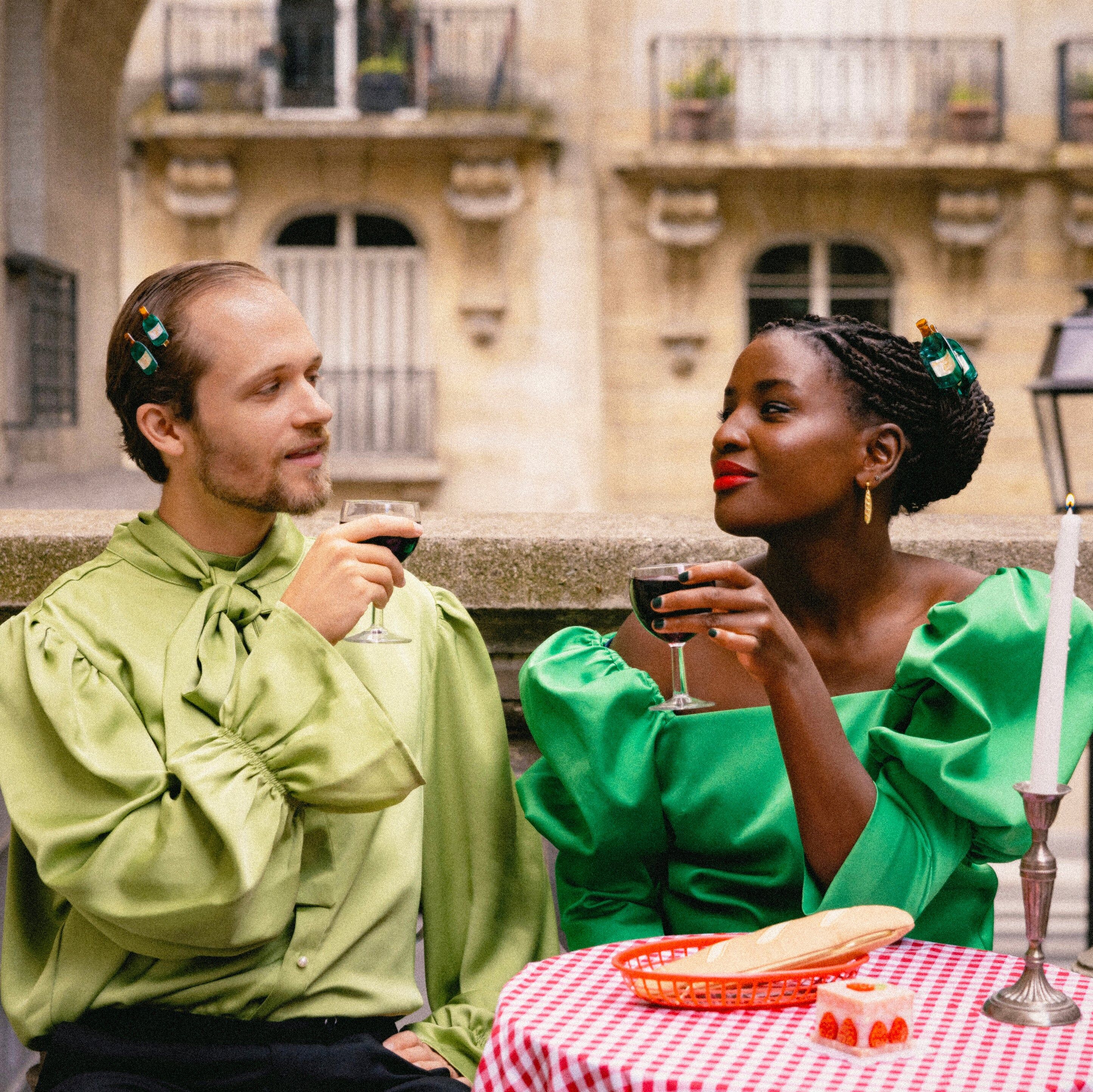 WINE HAIR CLAW｜Coucou Suzette