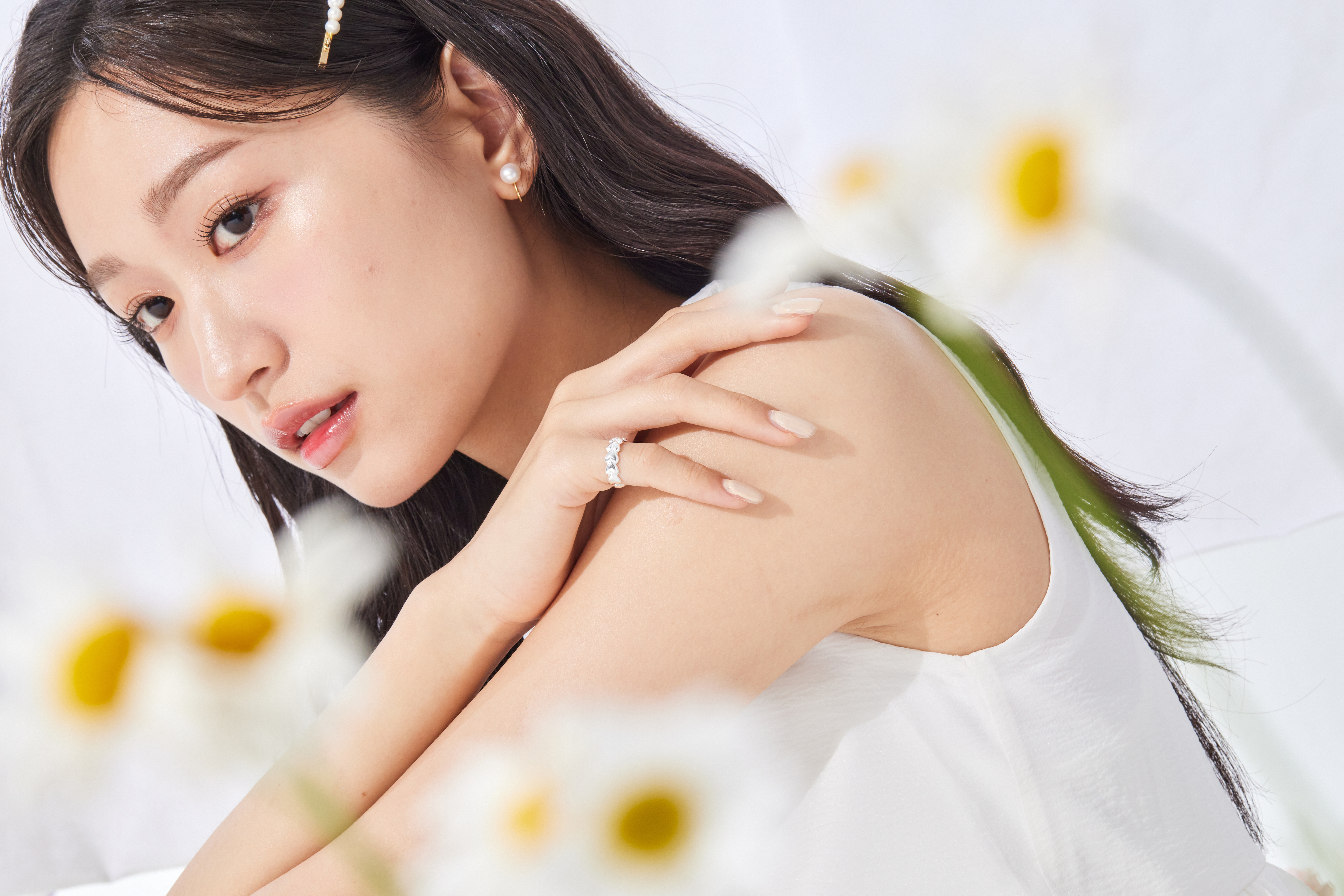 R1123  | 純銀愛心尾戒戒指