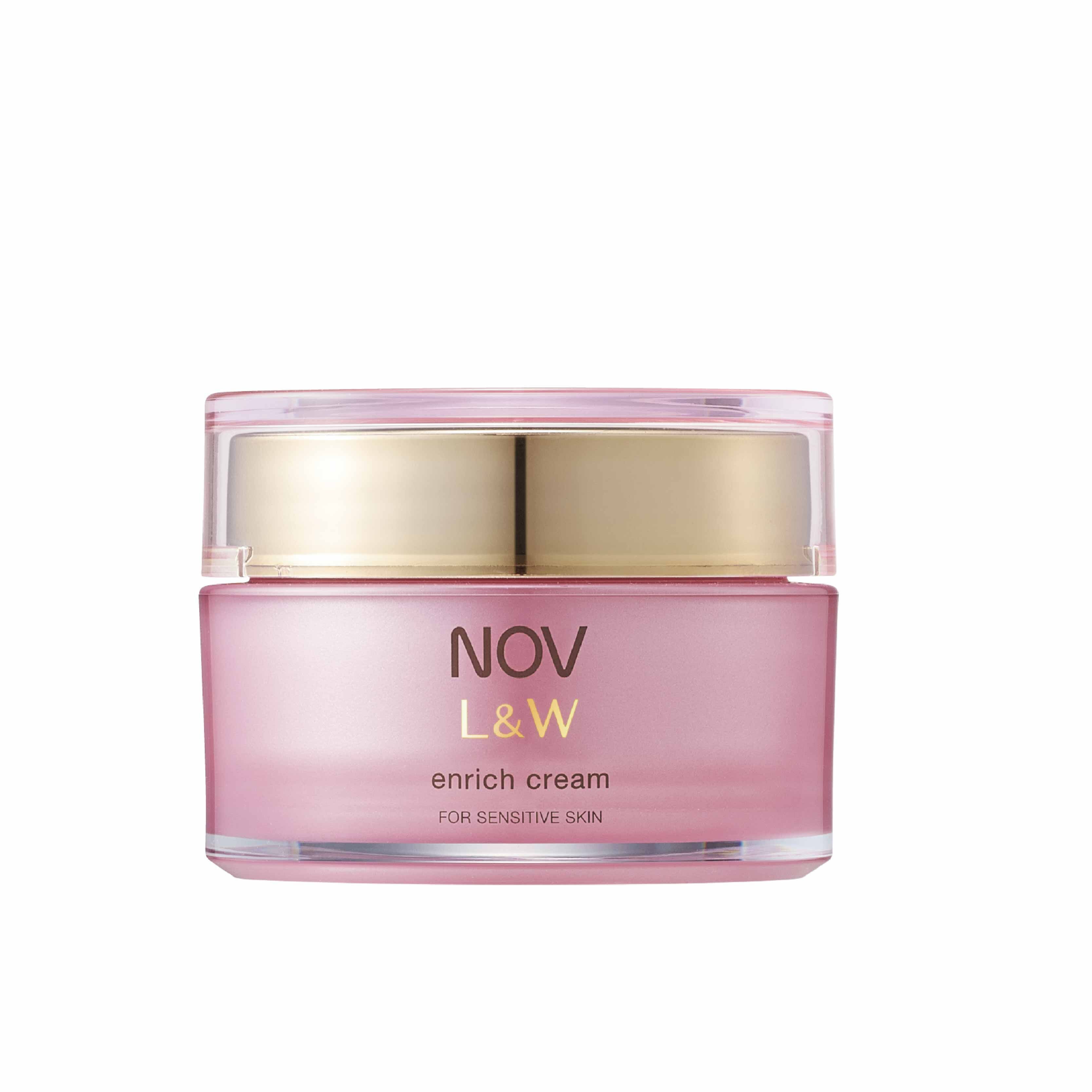 NOV娜芙 L&W活妍抗皺煥白霜 48g