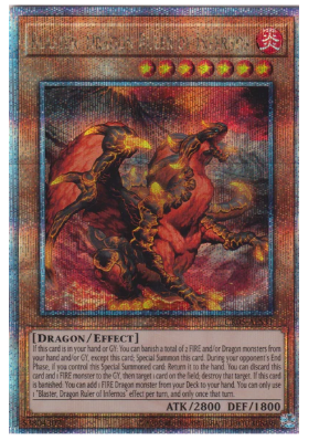CR05-AES31 Blaster, Dragon Ruler of Infernos (QCSR)