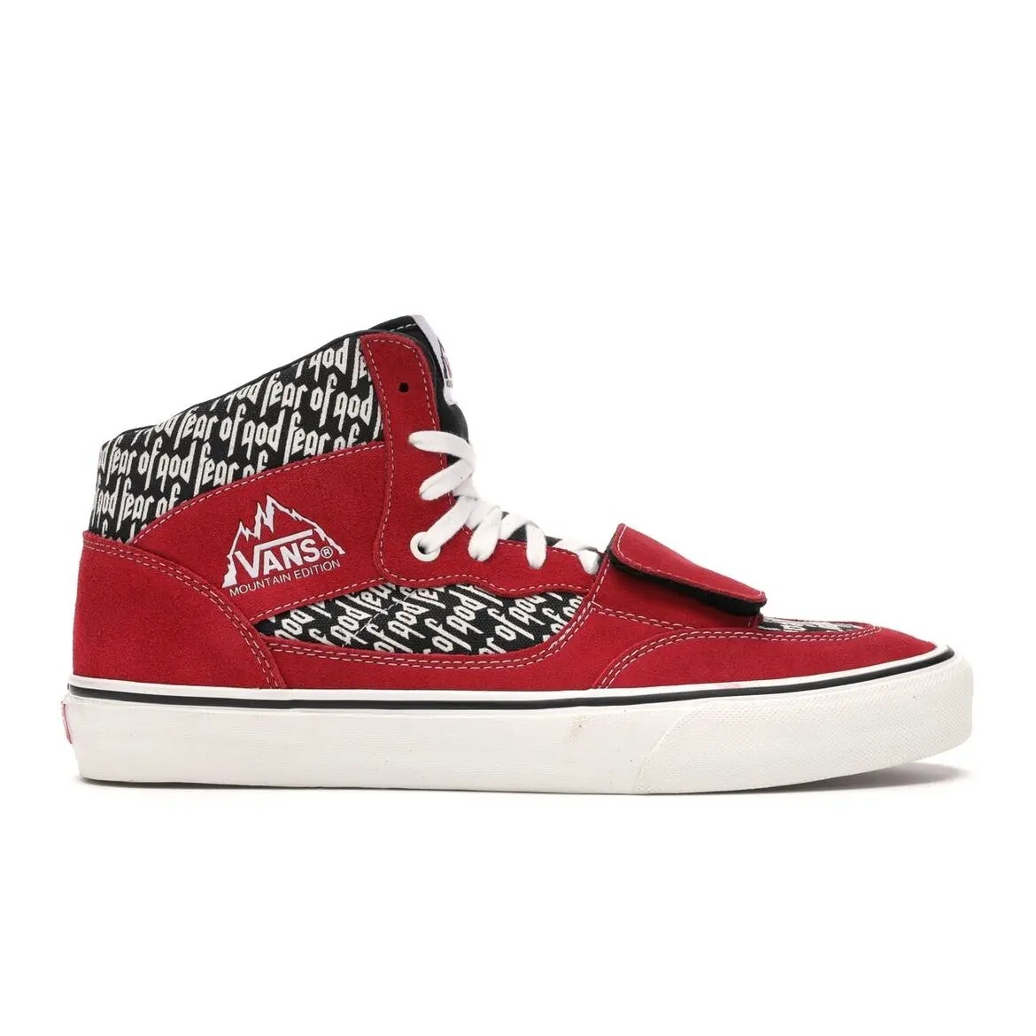 Fear of God x Vans Mountain Edition 35 DX Red Black 高筒 紅黑色 VN0A3MQ4PQP