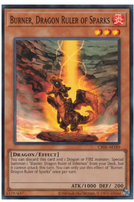 CR05-AES32 Burner, Dragon Ruler of Sparks (SER)