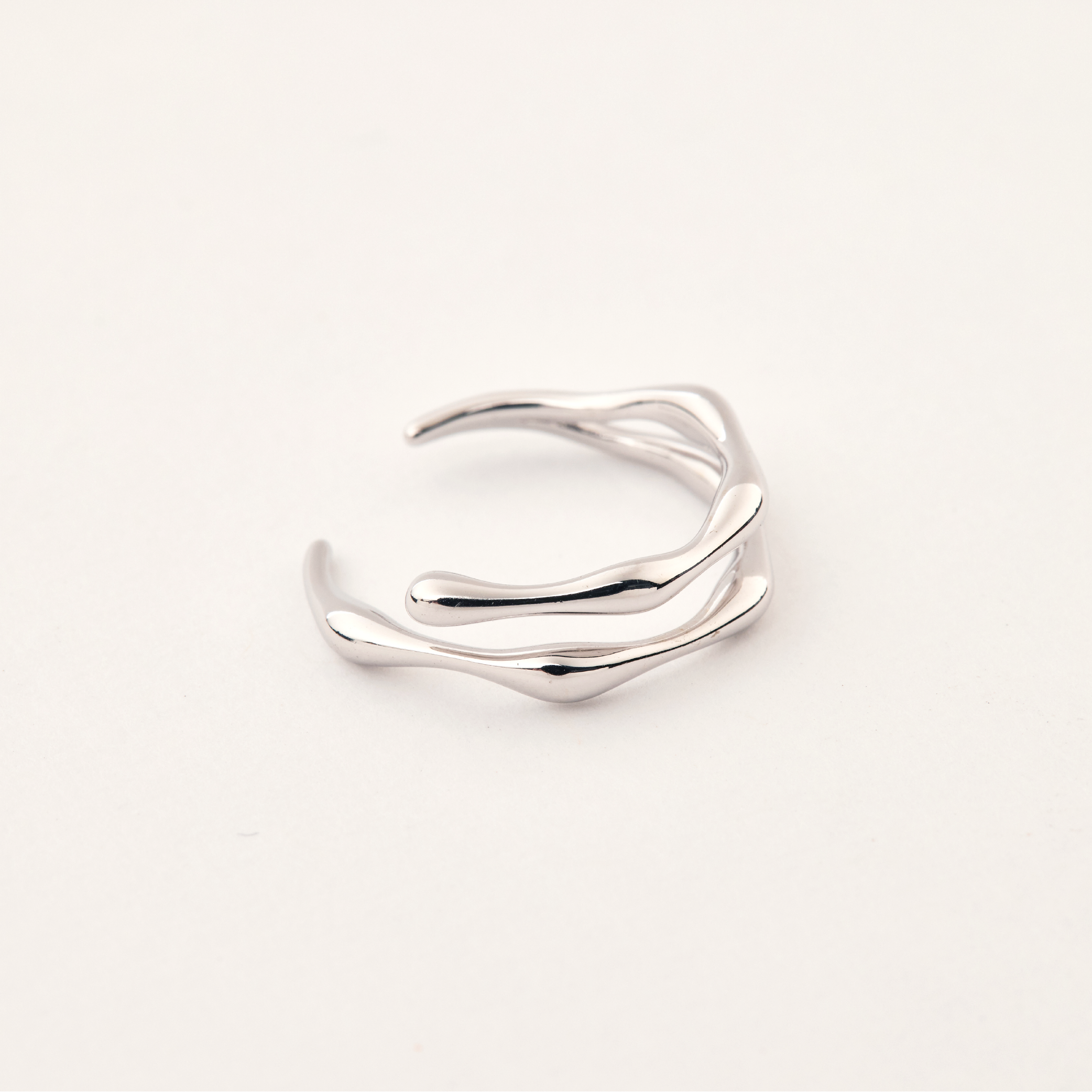 R1124 | 純銀流線尾戒戒指