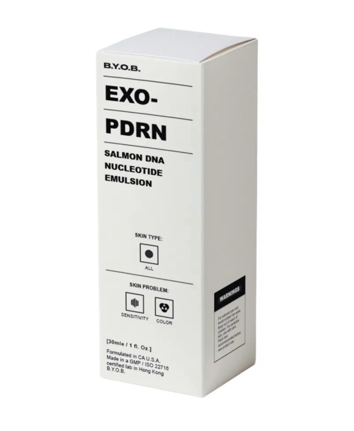 BYOB Salmon DNA Nucleotide PDRN Emulsion 深層修復舒緩精華乳液 30ml