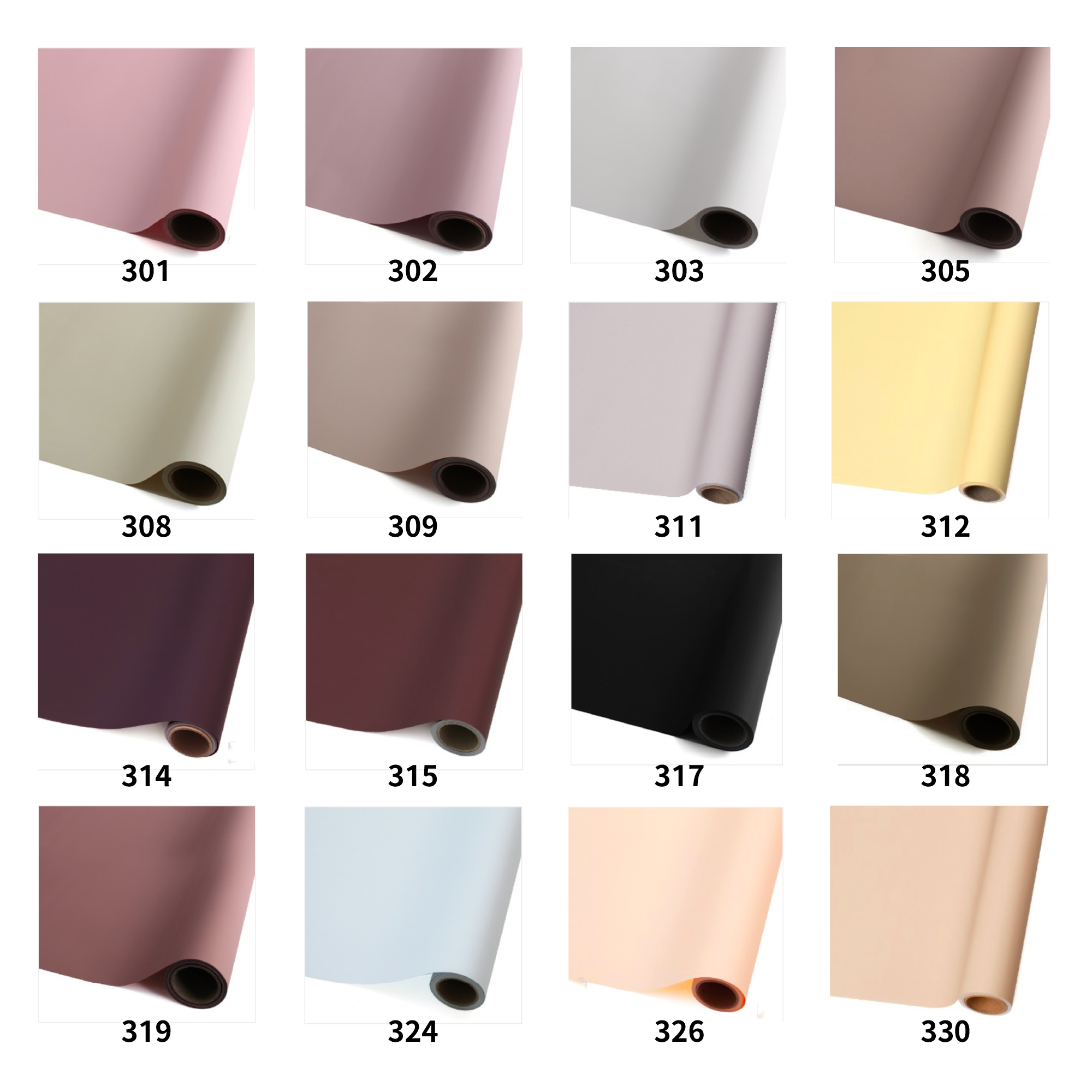 韓國Flod霧面包裝紙