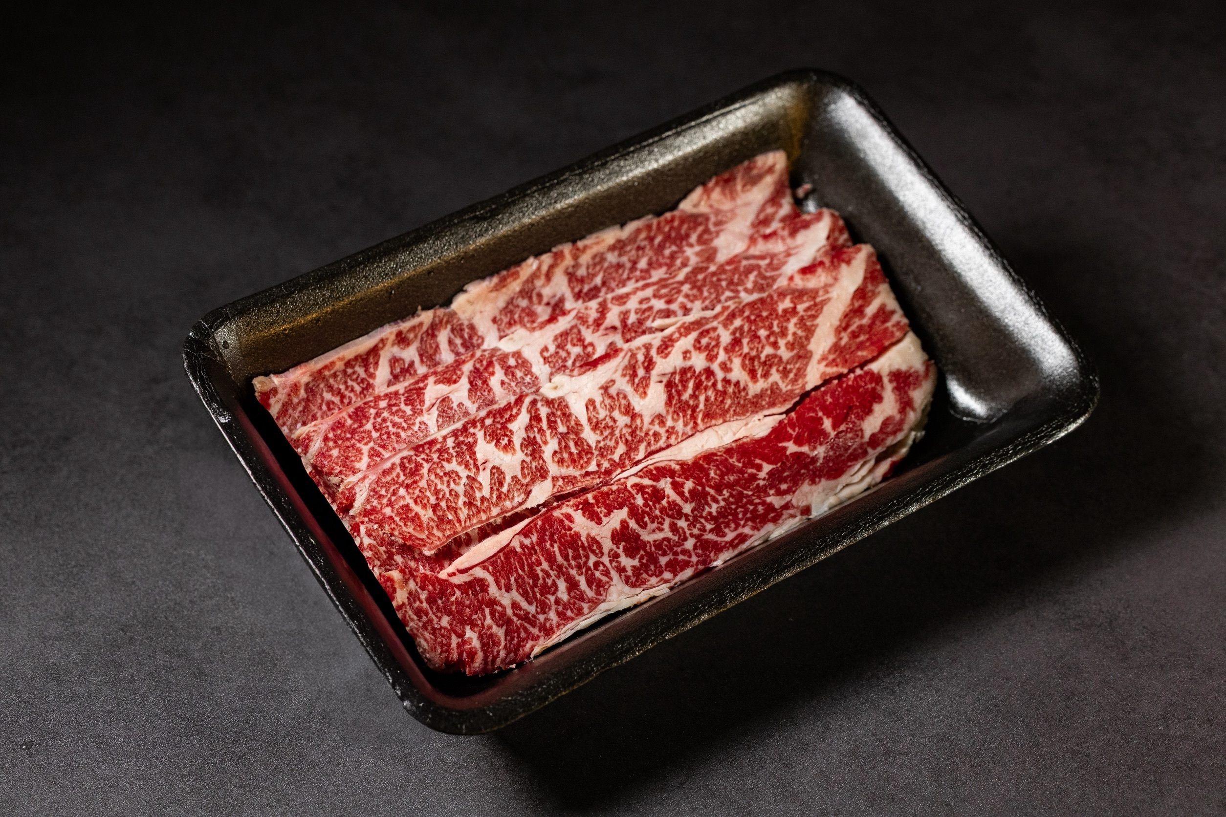 美國牛小排燒烤肉片