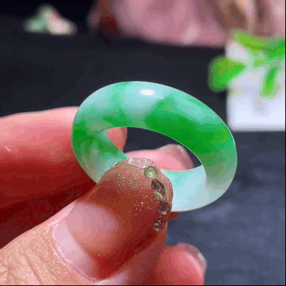 62433 翡翠裸石指環 (內徑 18mm)