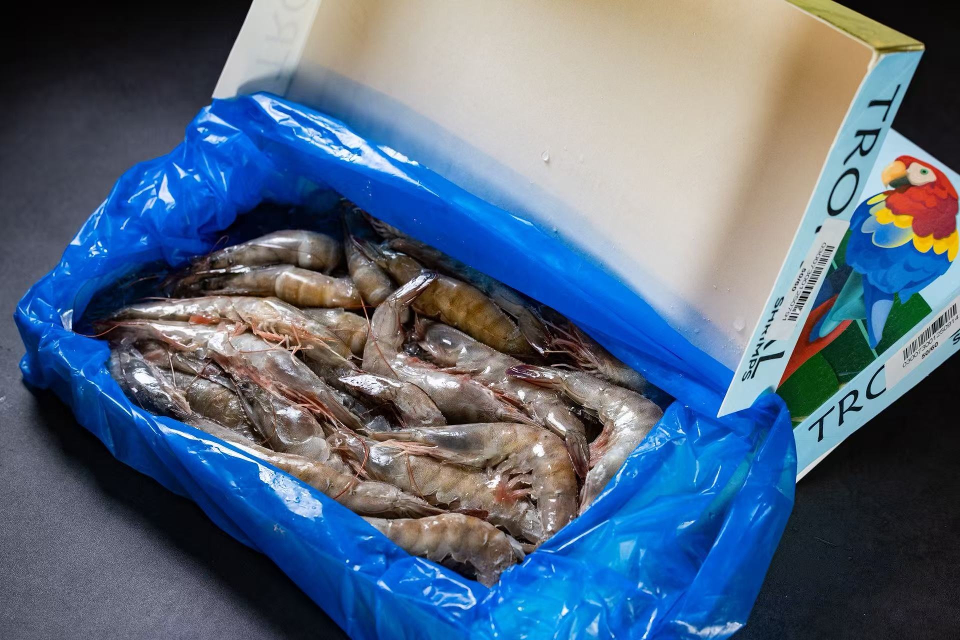 馬來西亞 生凍白蝦