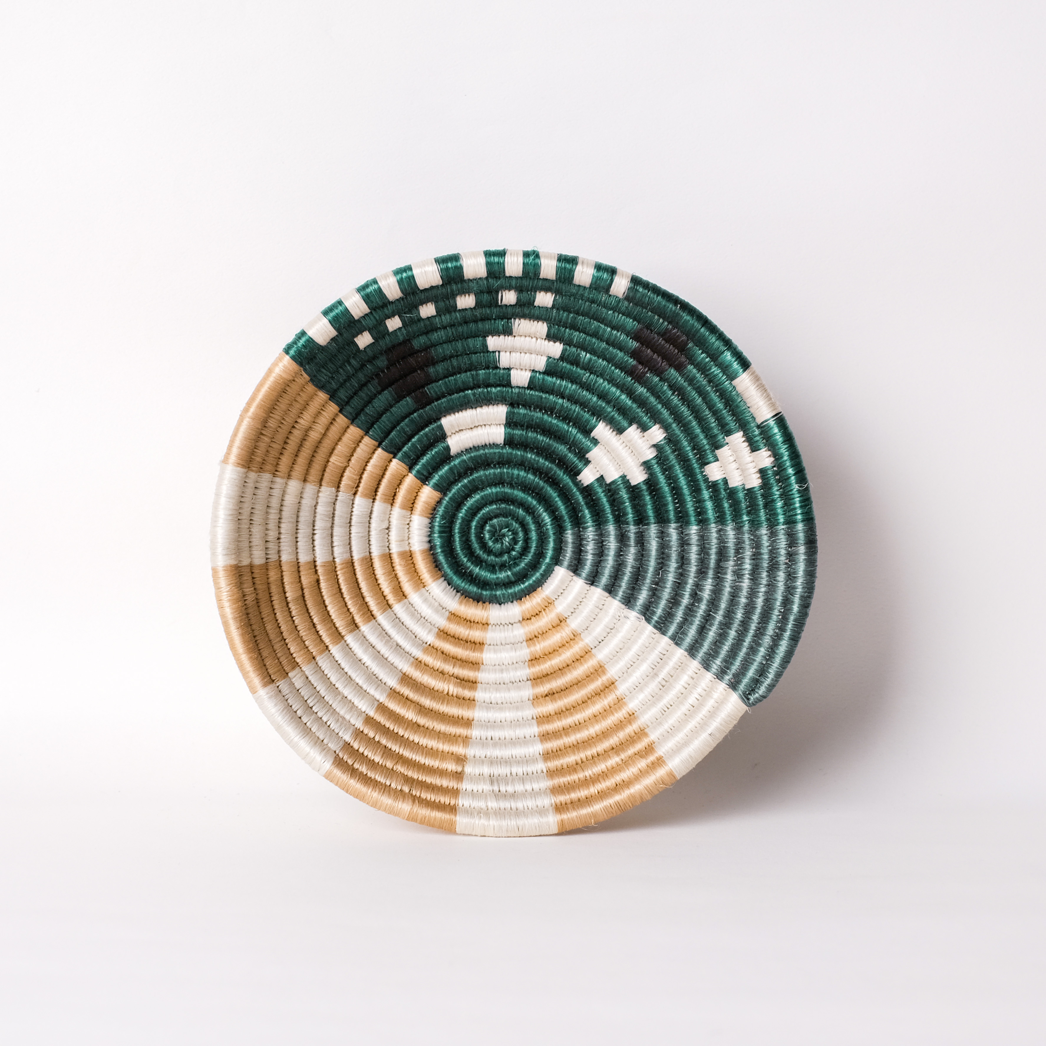 香草編織｜盤 A9 - 18cm｜盧安達