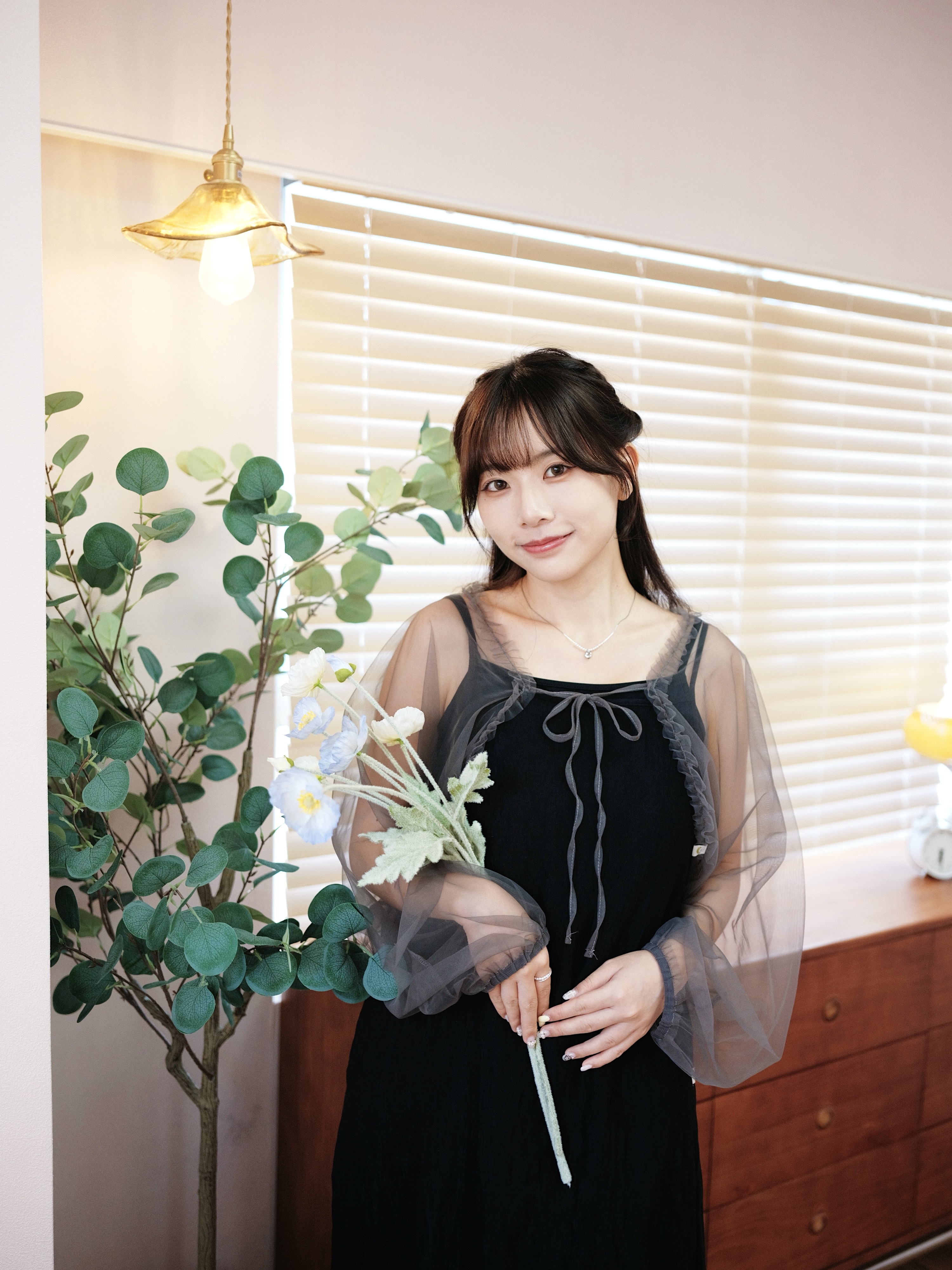 三色/ 透明網紗蝙蝠袖外套 / Sheer Mesh Batwing Sleeves Jacket