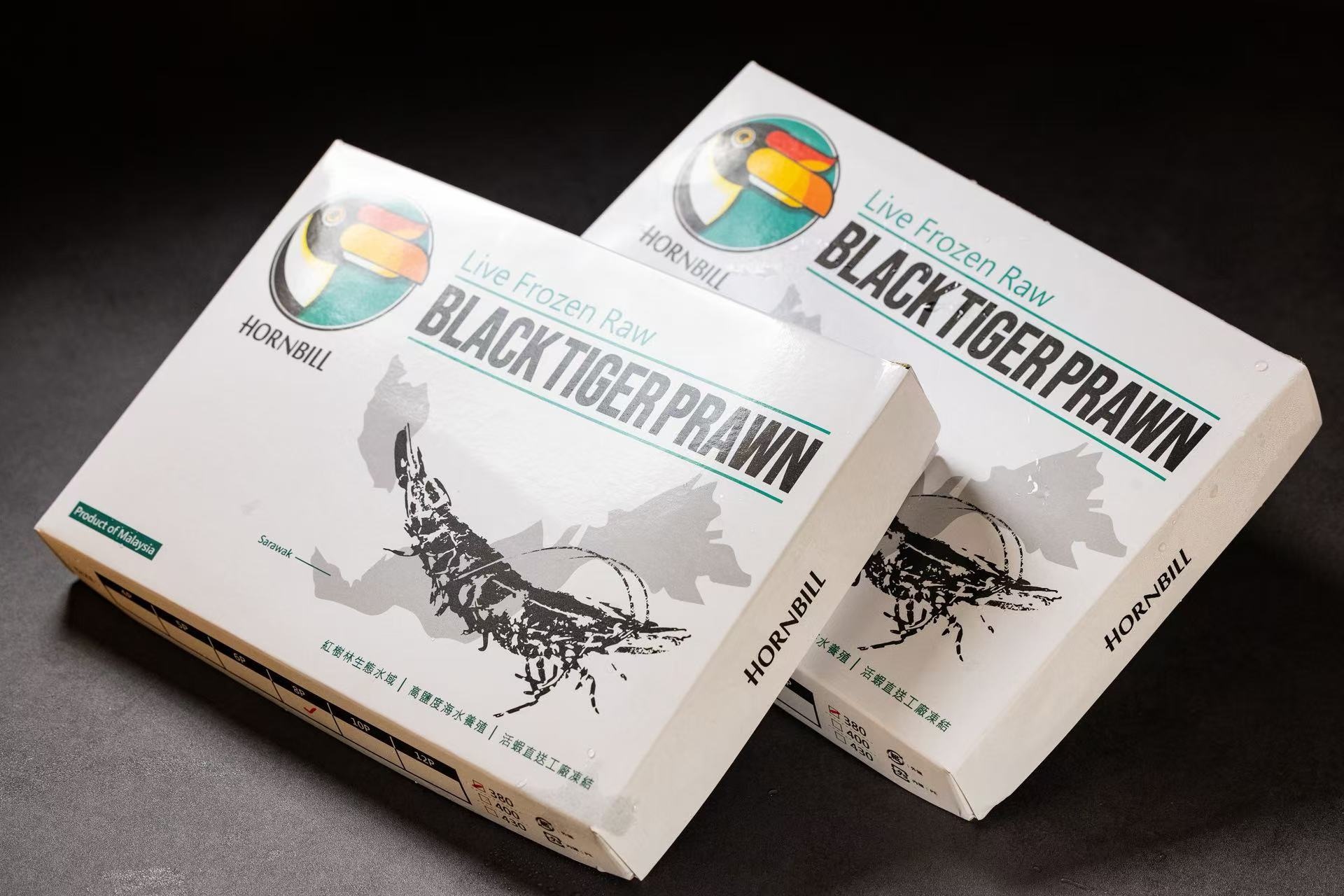 大嘴鳥馬來活凍草蝦8P