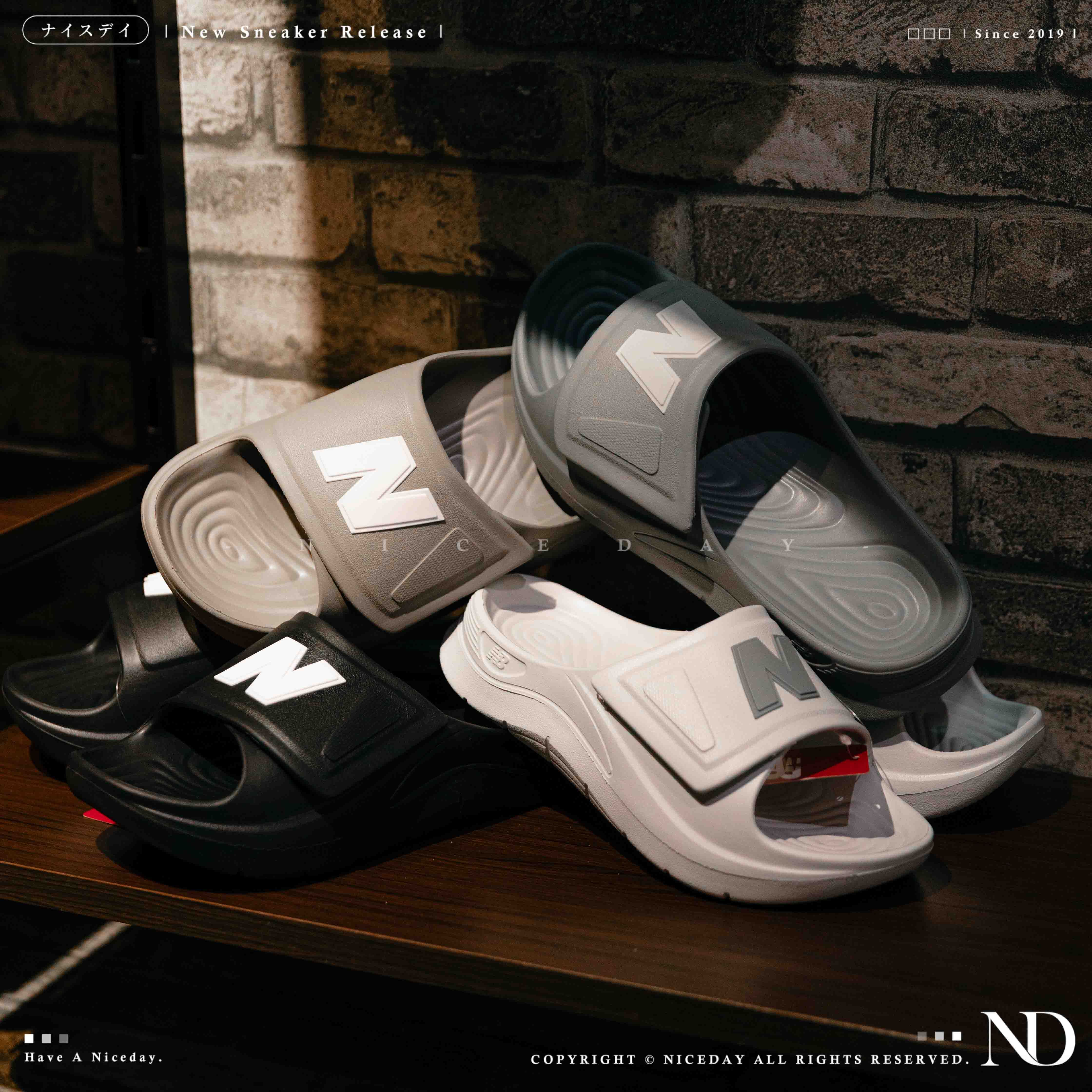 NICEDAY 現貨 New Balance 202XA 涼拖 拖鞋 厚底 機能 透氣 男鞋 女鞋