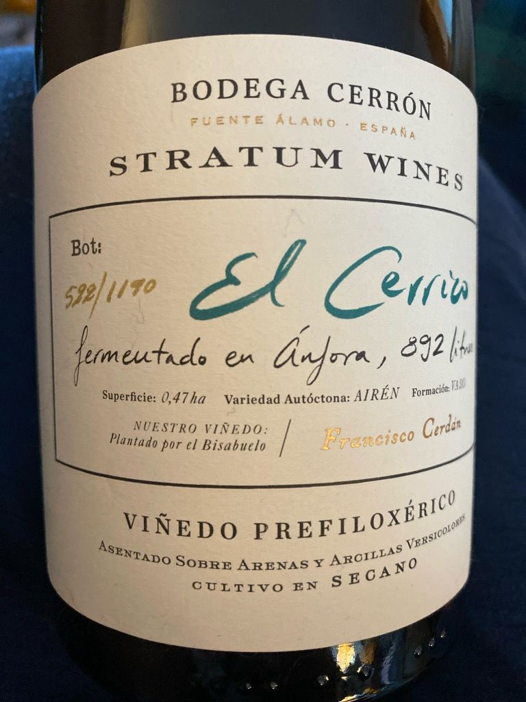 Cerron Stratum Wines El Cerrico 2023 (RP96)