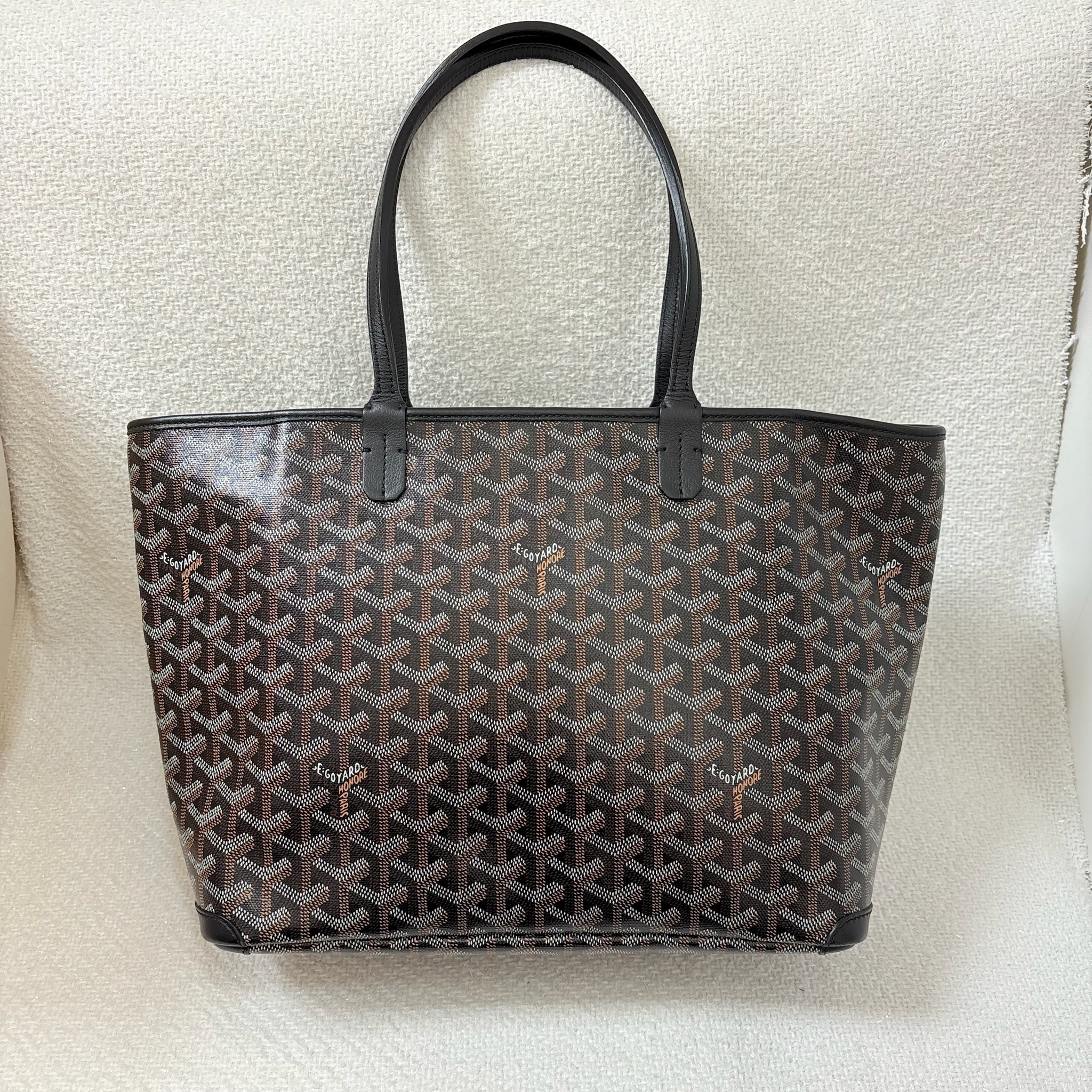 Goyard Tote Bag - Black / Shw