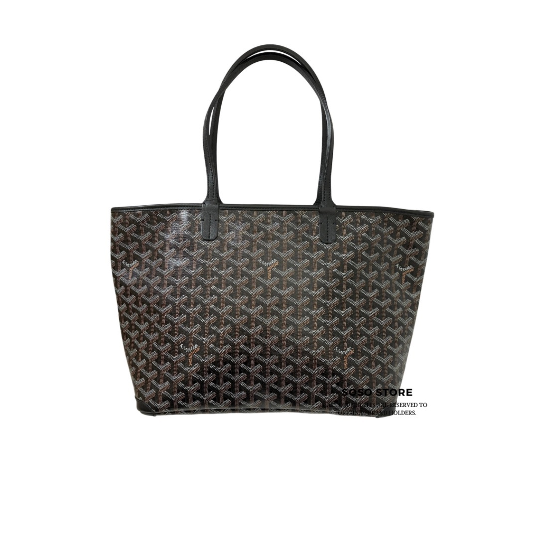 Goyard Tote Bag - Black / Shw