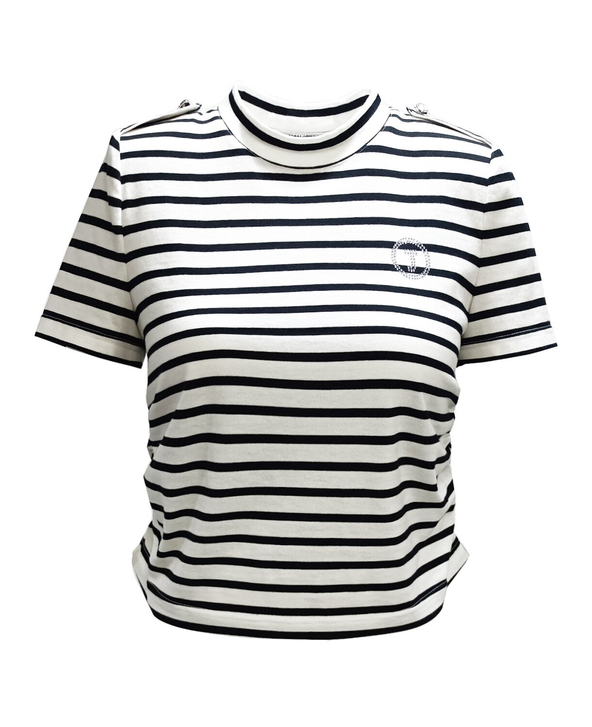 BD10135A1 黑白條紋純棉上衣