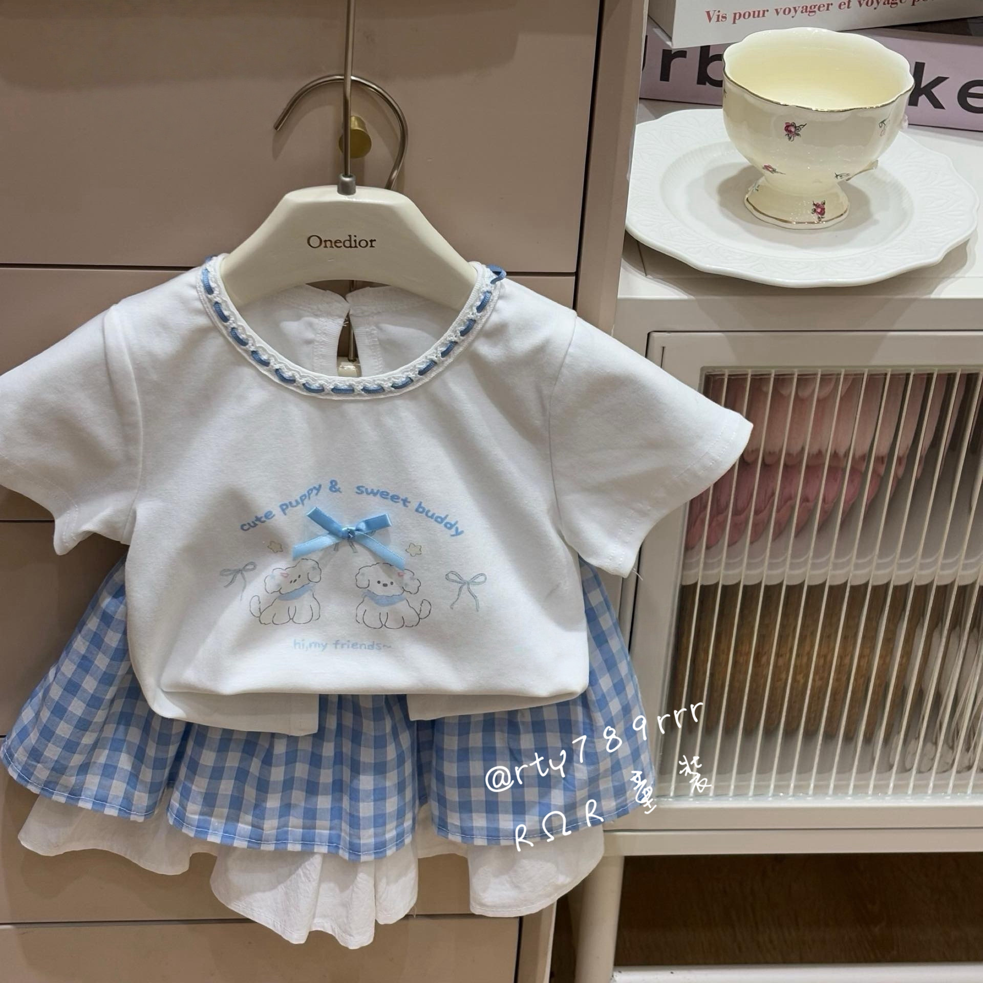 藍天小萌犬套裝