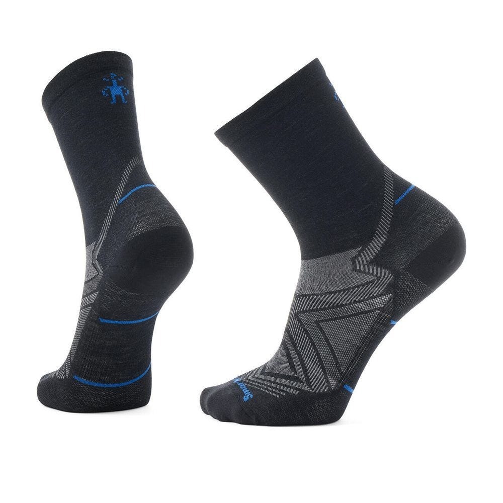 【Smartwool】機能跑步超輕減震中筒襪 黑色 / SW001655