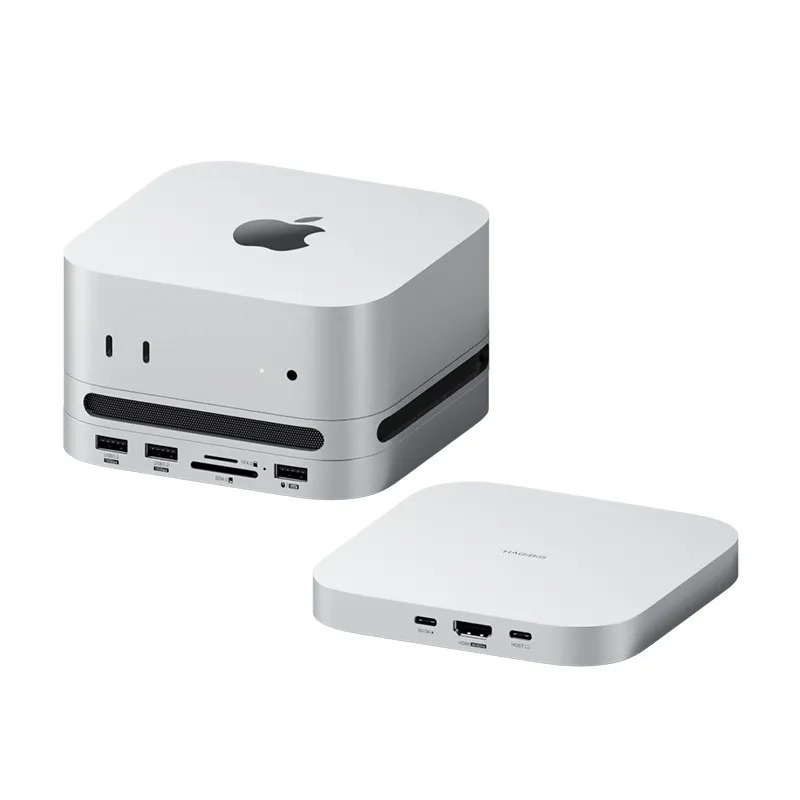 Hagibis MC65 USB-C Mac Mini 集線器帶硬盤盒