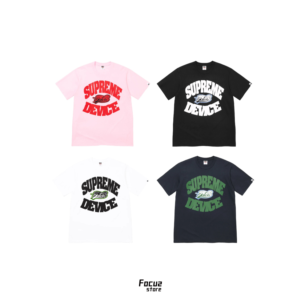 【Focus Store】現貨秒發 Supreme x Goodenough SS25 Week15 Device Tee 聯名印花T 四色