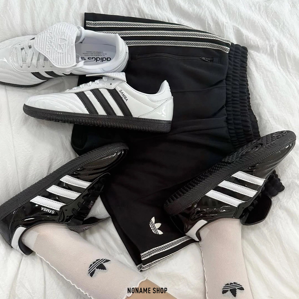 ADIDAS Original OG Samba LT 翻鞋舌 漆皮 德訓鞋 兩色 (男/女同款)