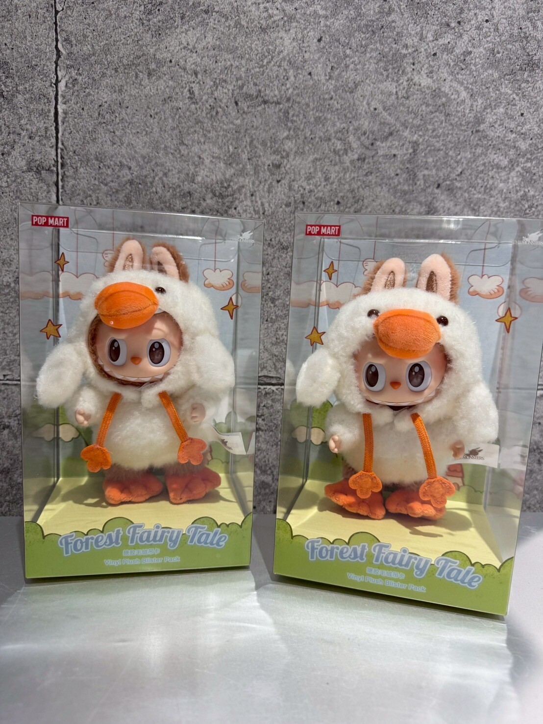 泡泡瑪特 POP MART 鴨子拉布布 森林童話系列 搪膠毛絨 娃娃吊飾 LABUBU