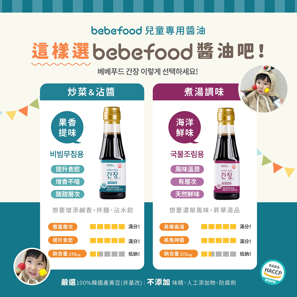 【618限定】醬香雙響｜寶寶肉鬆+寶寶福德醬油