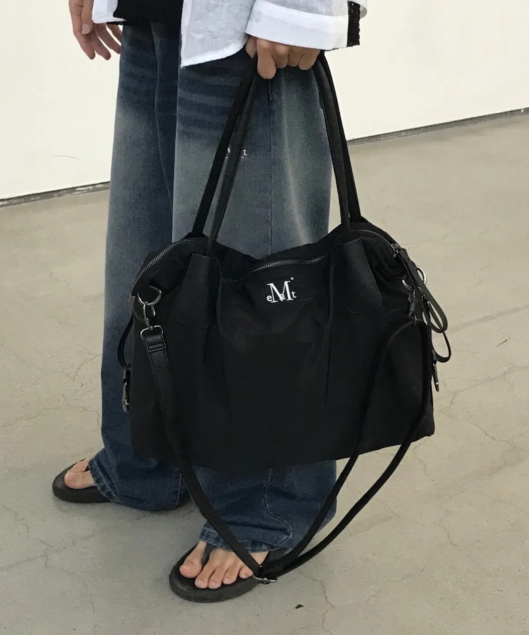 韓國限定🇰🇷 MUCENT 4WAY SIGNATURE LOGO TOTE BAG 大容量 旅行包 托特包 行李包 / 預購