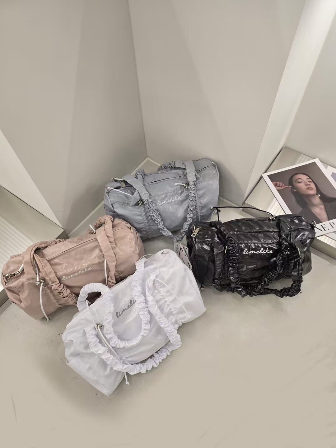 Lime Like - Sugar Duffel Bag *5色*