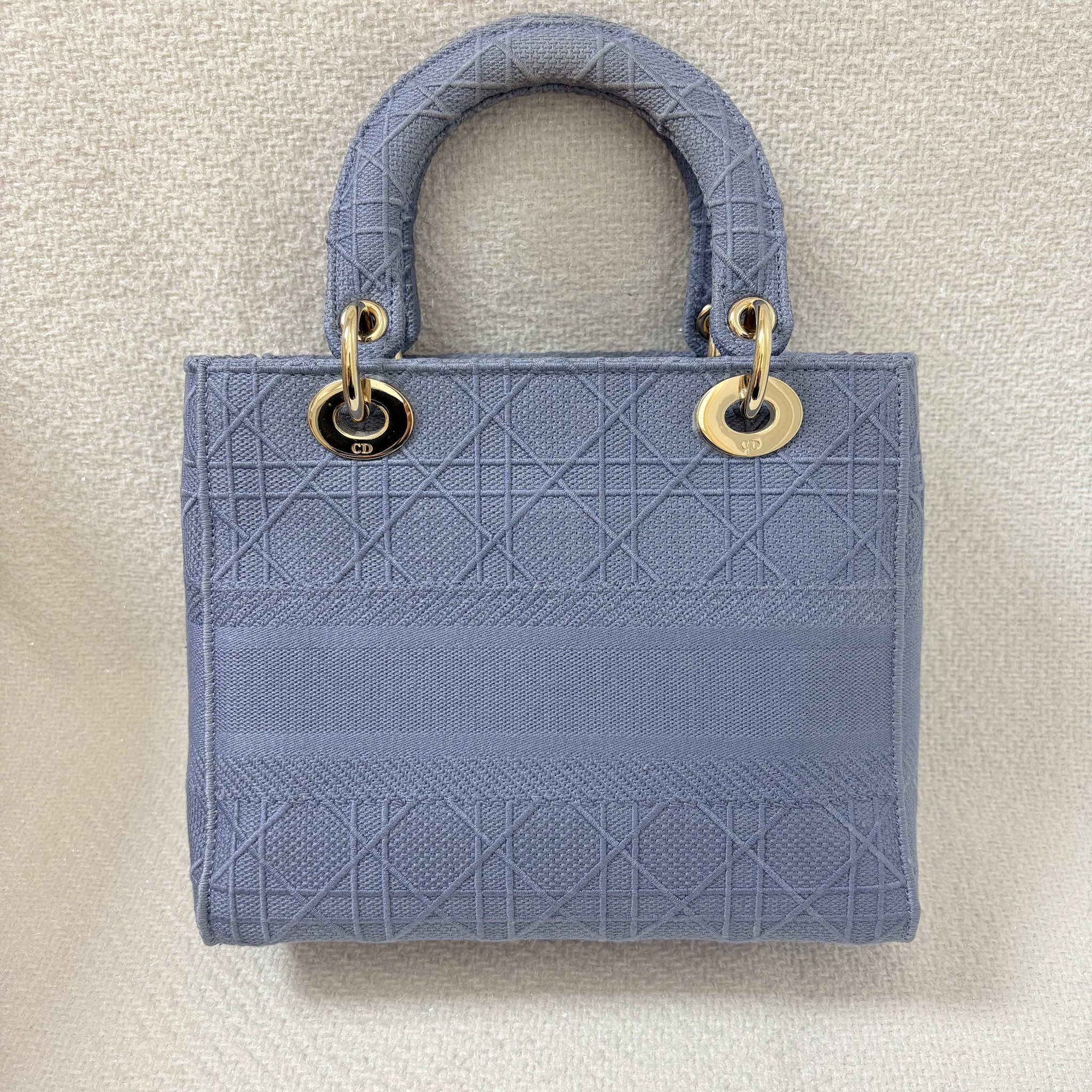 Dior Lady Dior Medium - Purple / Ghw