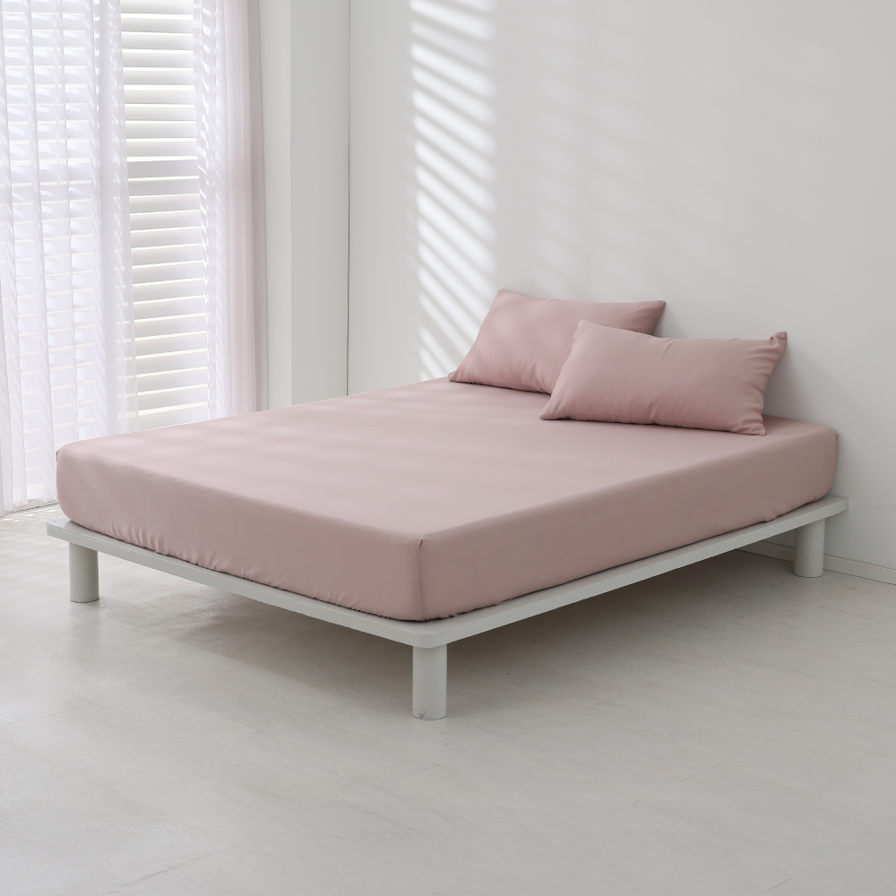 50支天絲｜100%萊賽爾｜氣泡粉｜單品&床包組