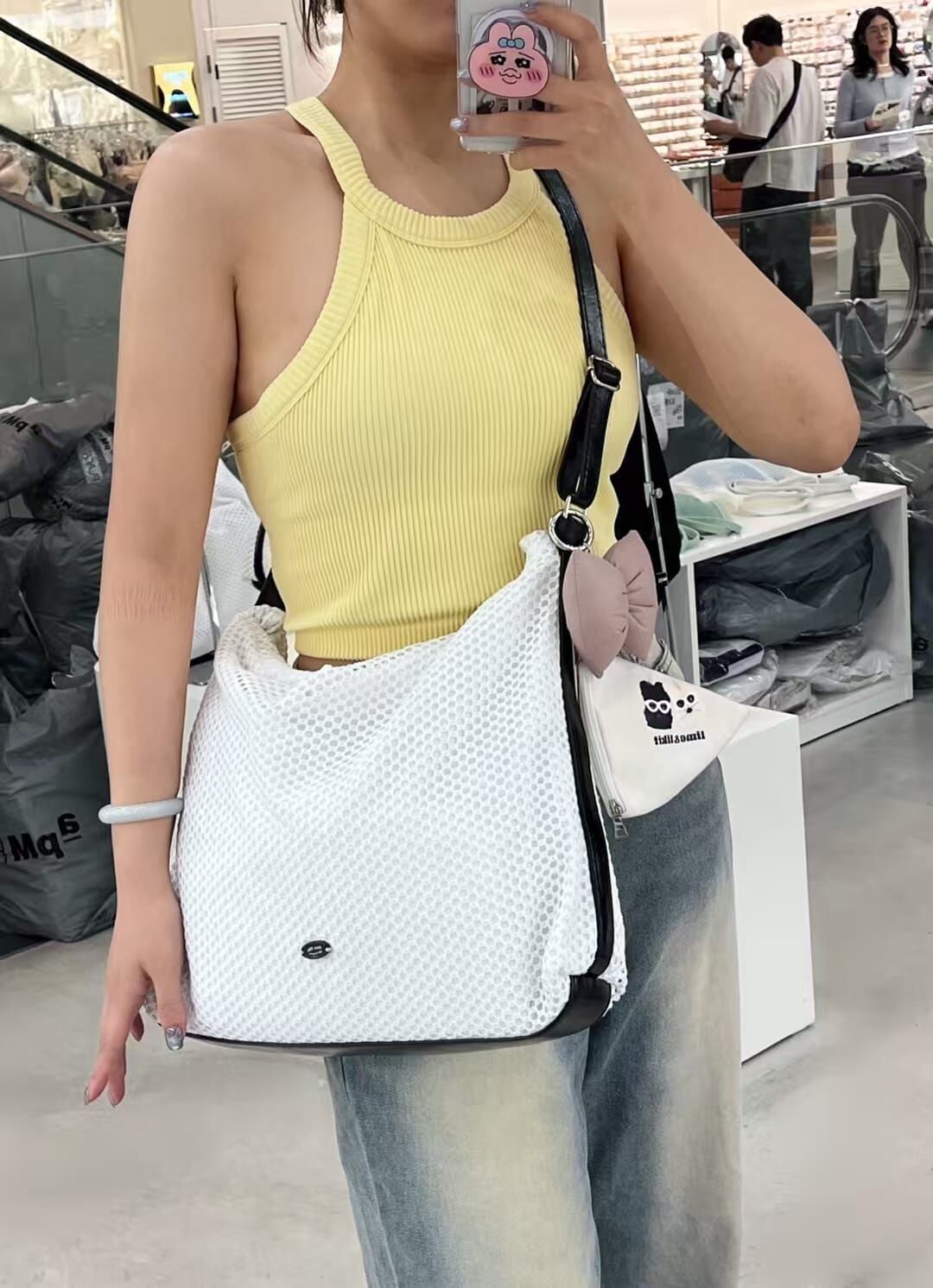 Lime Like - Louvre Netbag  *3色*