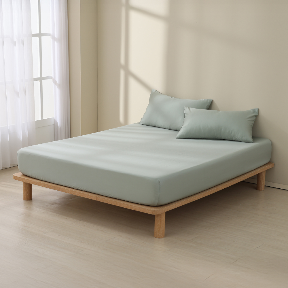 50支天絲｜100%萊賽爾｜暮苔綠｜單品&床包組