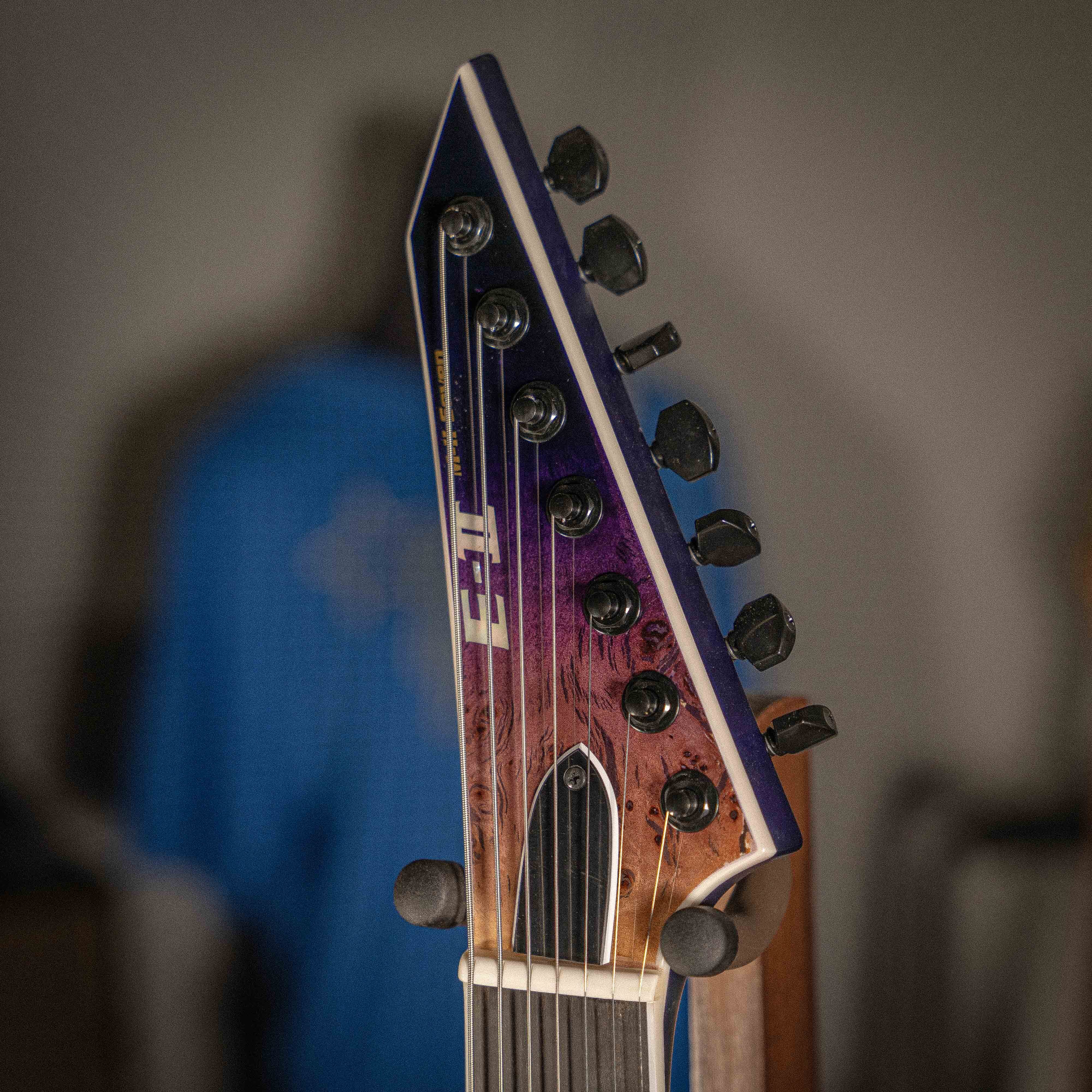 日廠 ESP E-II M-II 7 HT PURPLE NATURAL FADE 雙雙 電吉他