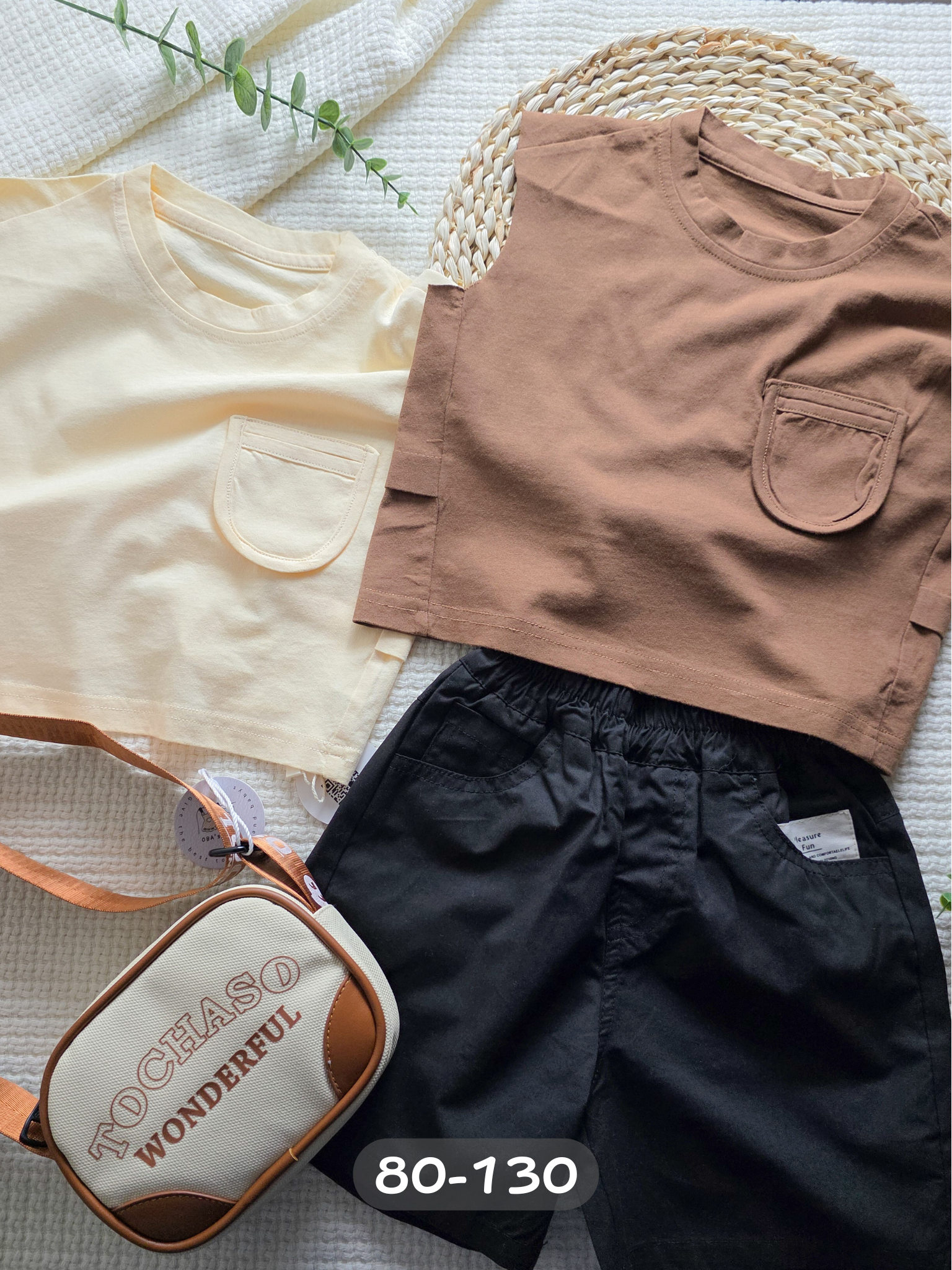 米咖豆豆袋 坎肩上衣/背心