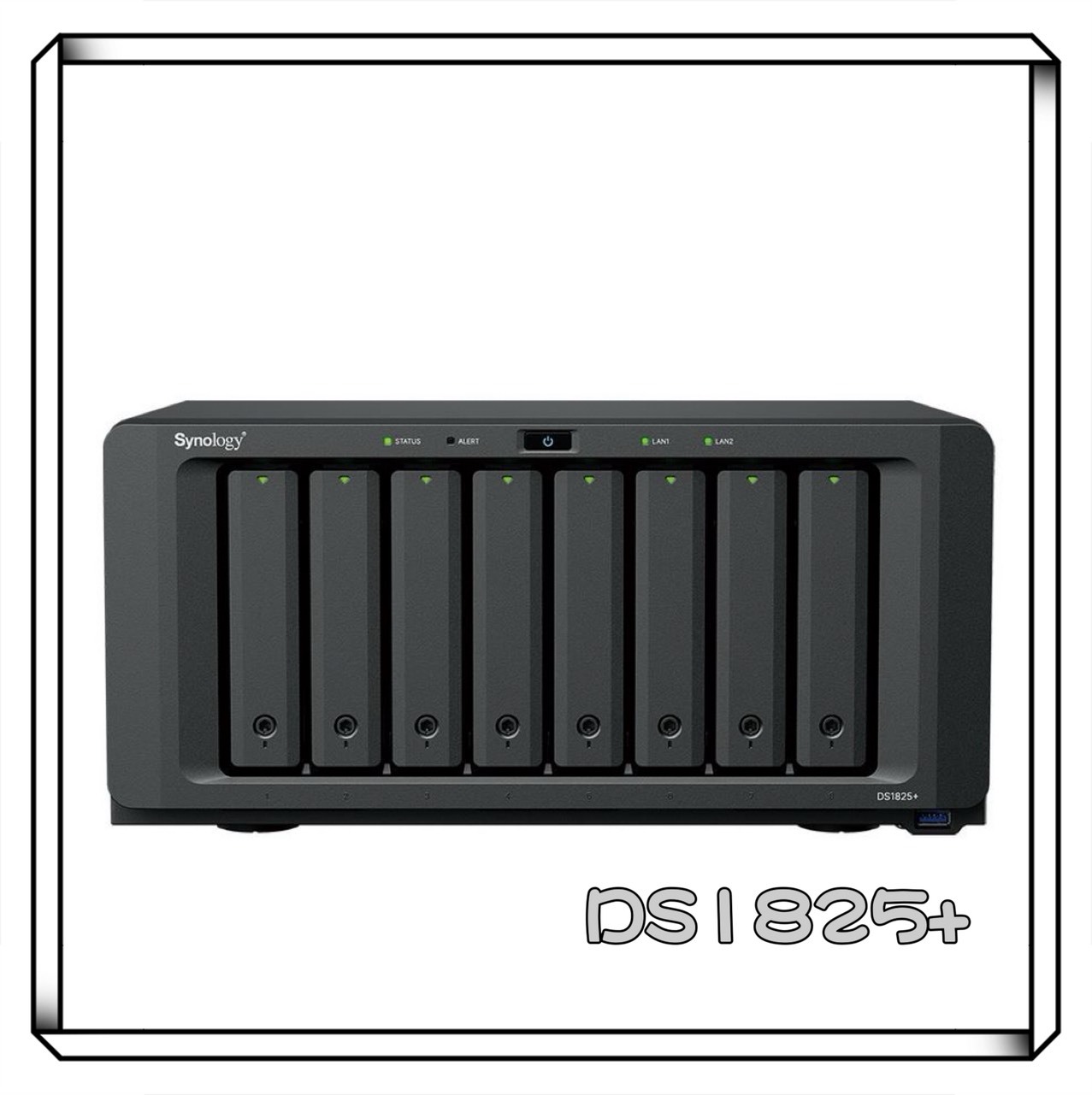 Synology 群暉 DS1825+ 8Bay 8GB NAS 網路儲存伺服器 DS1825 Plus DS1821+