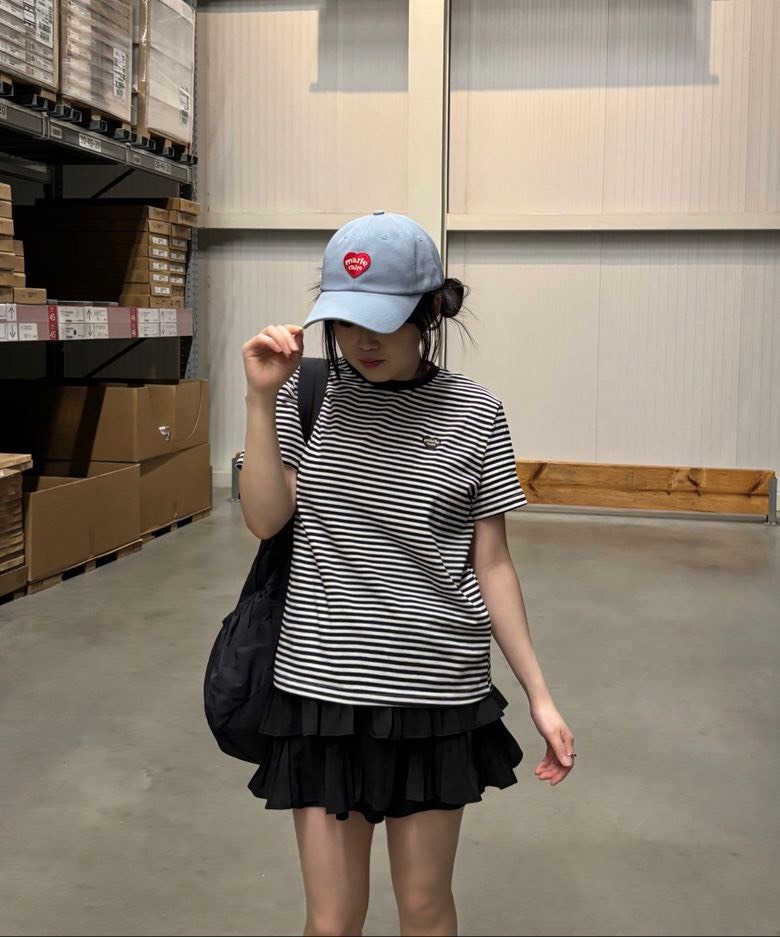 <快速出貨> Marie Claire愛心基本款短T 兩件組