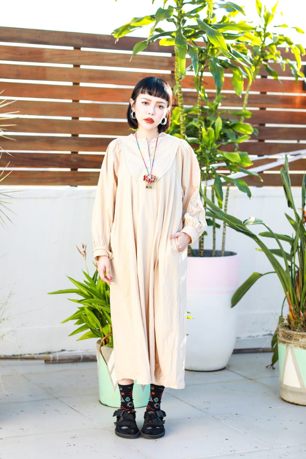 Amina One Piece - IDS-2327 (beige)