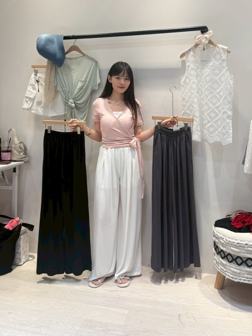 CP4403 夏日混亞麻鬆弛感休閒神褲 *特價貨品不設退換*