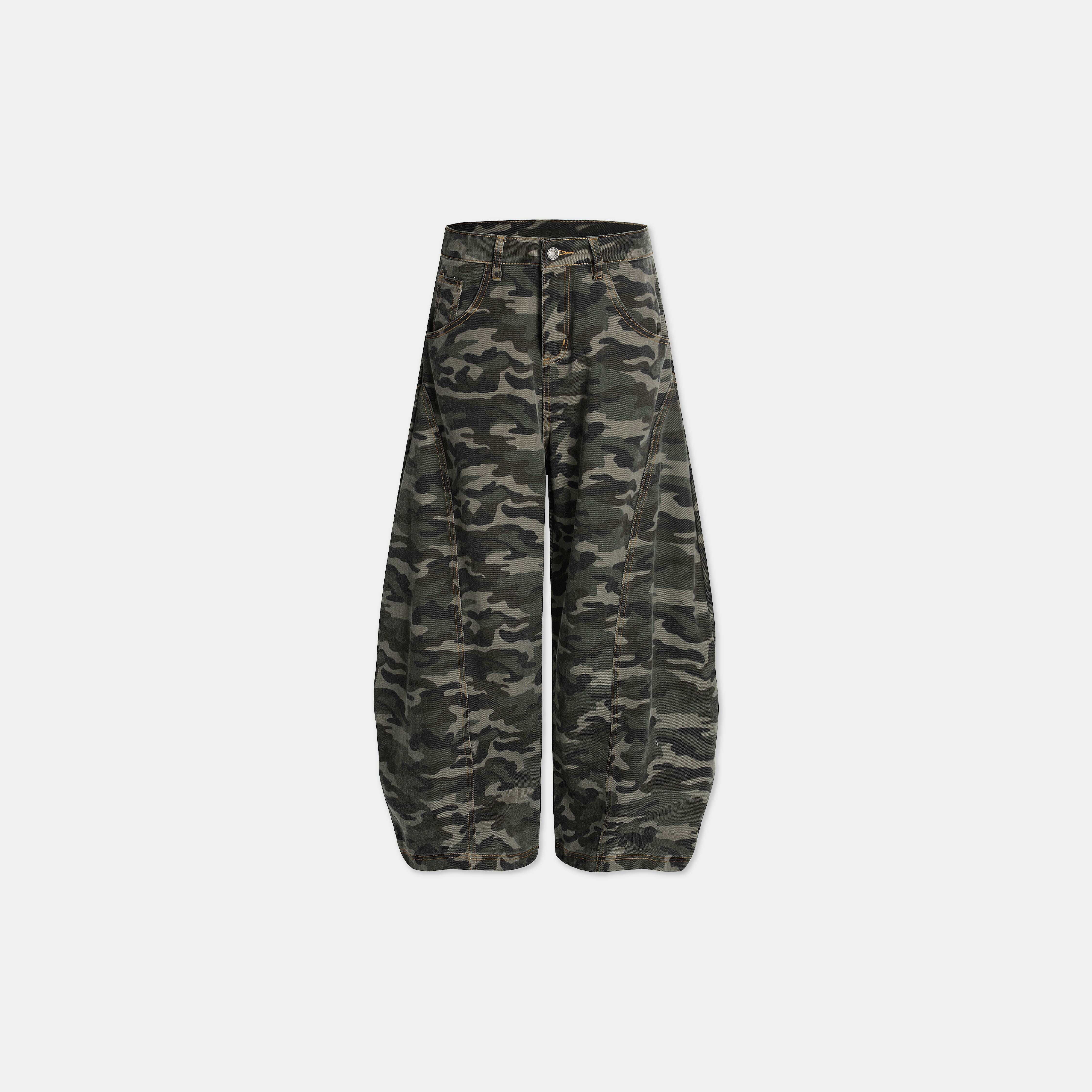 【現貨】ACR 迷彩 圖騰 剪裁 彎刀 工作 長褲