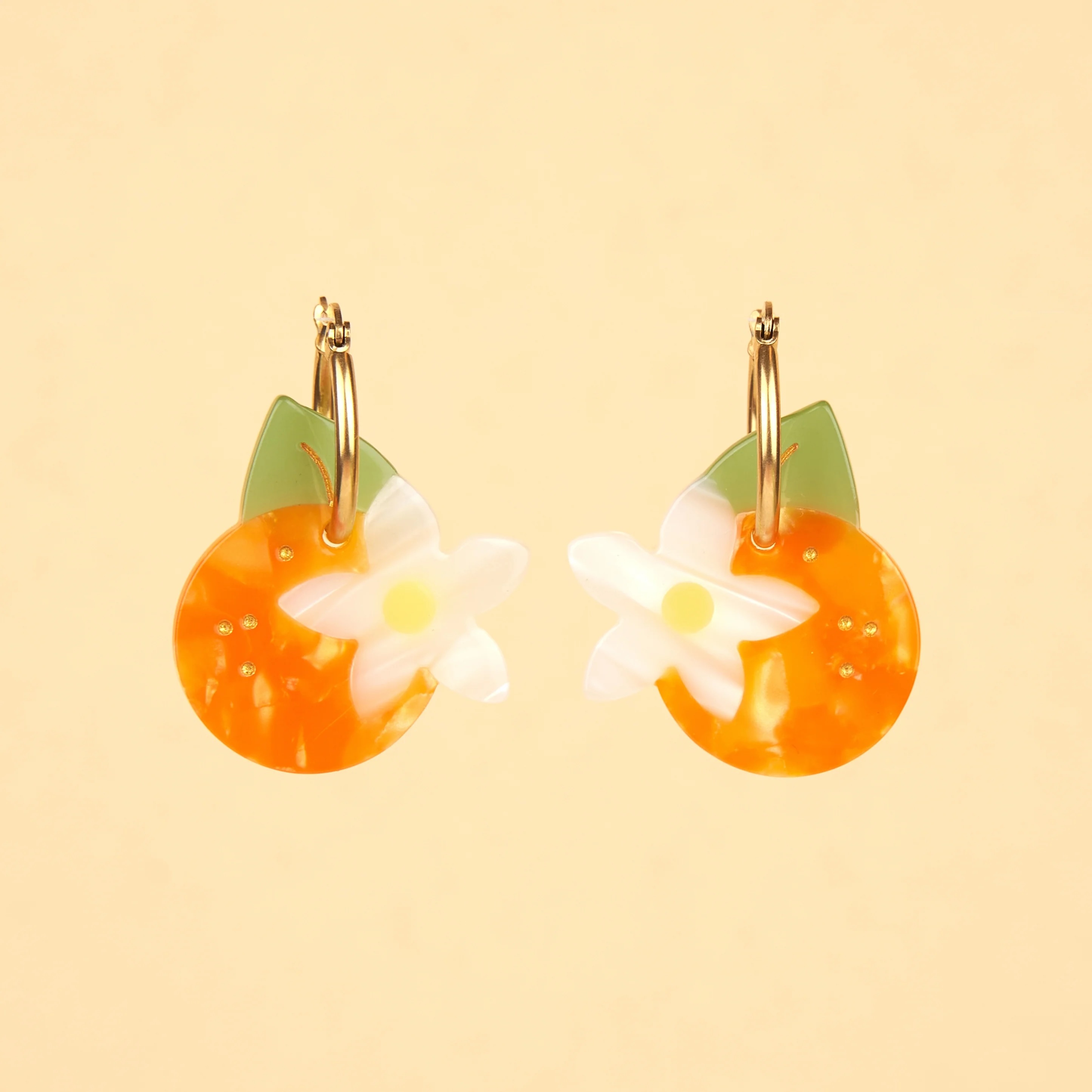 ORANGE BLOSSOM EARRINGS｜Coucou Suzette