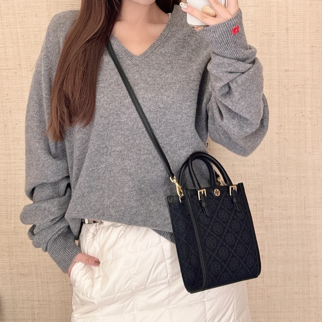 <快速出貨✨> TORY BURCH 緹花迷你琴譜包