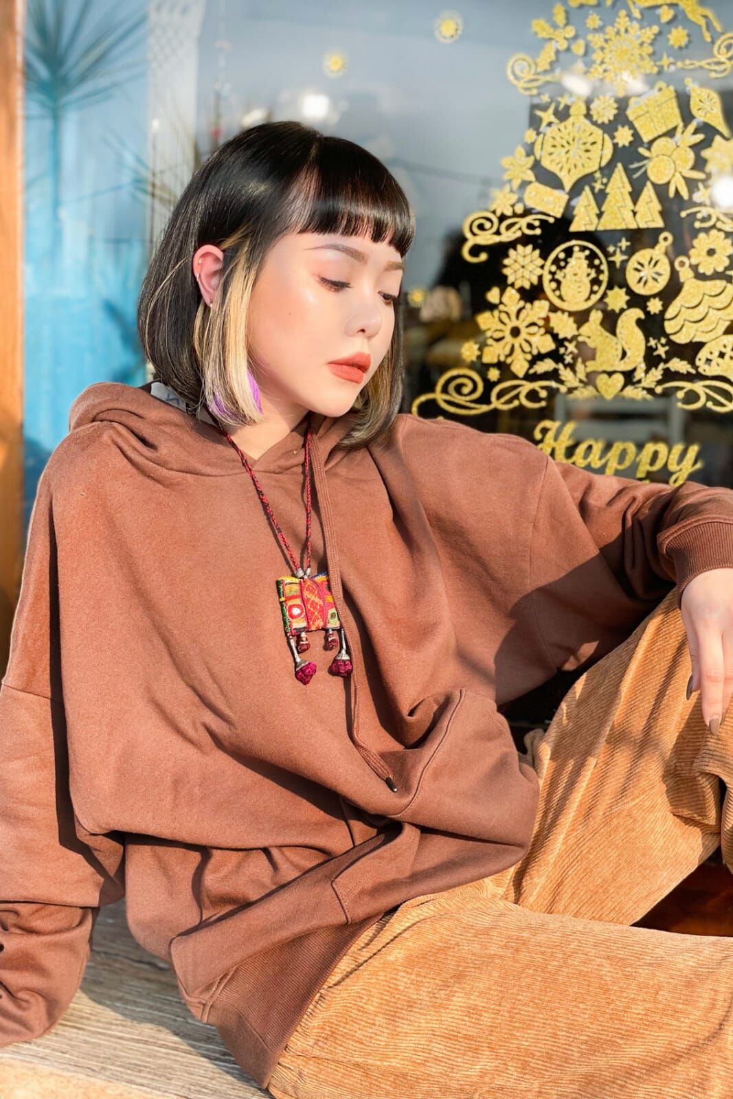 Amina 連帽衫 - COT-0306