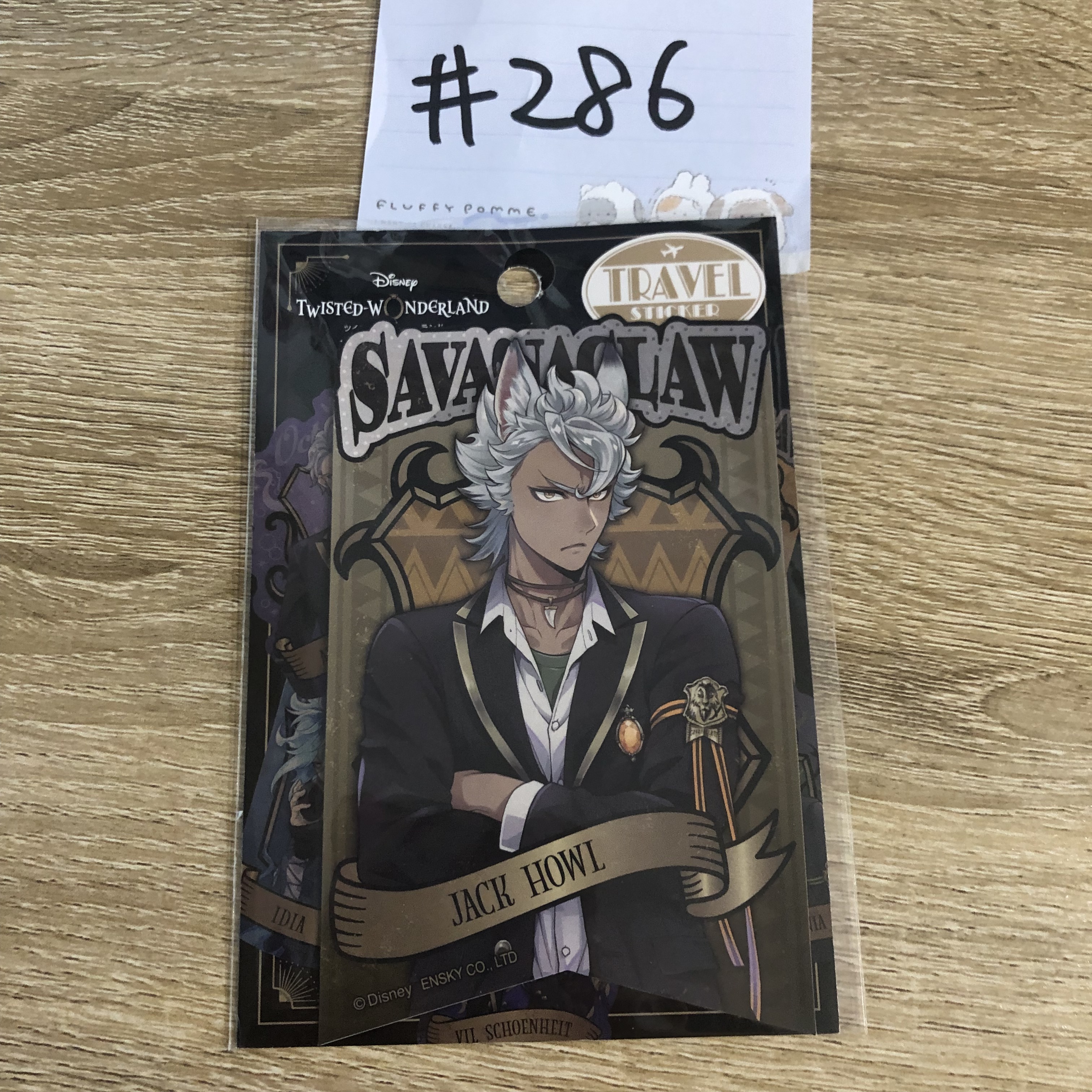 TWST  JACK  貼紙#286