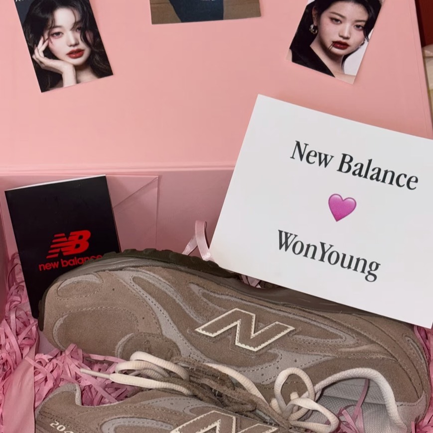 張員瑛同款 New Balance NB miumiu 淺褐色 灰棕色 復古輕量百搭運動休閒鞋 雙鞋帶 U204LMMA